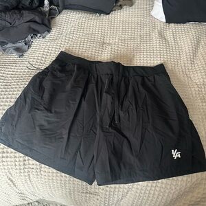 YoungLA Black Athletic Shorts